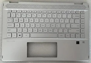 Apoyamanos teclado internacional HP Pavilion 14-DH 14Q-DH L54874-B31 EE. UU. NUEVO - Imagen 1 de 6