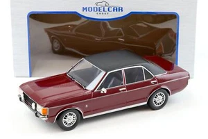 1:18 MCG Ford Granada 2.6 MK1 Limousine 1975 dark red metallic/ black roof - Bild 1 von 4
