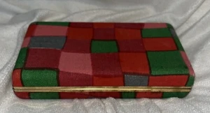ELGIN Clock Ring Jewelry Box Mid Century Modern Abstract Art Mens Womens Travel - Picture 1 of 13