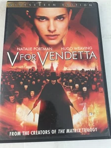 V For Vendetta DVD Widescreen Ships Free Same Day With Tracking - Picture 1 of 2
