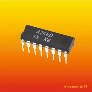 A244D TUNGSRAM AM RECEIVIER CIRCUIT 30MHz DIP-16/TCA440 K174XA2 - Picture 1 of 2
