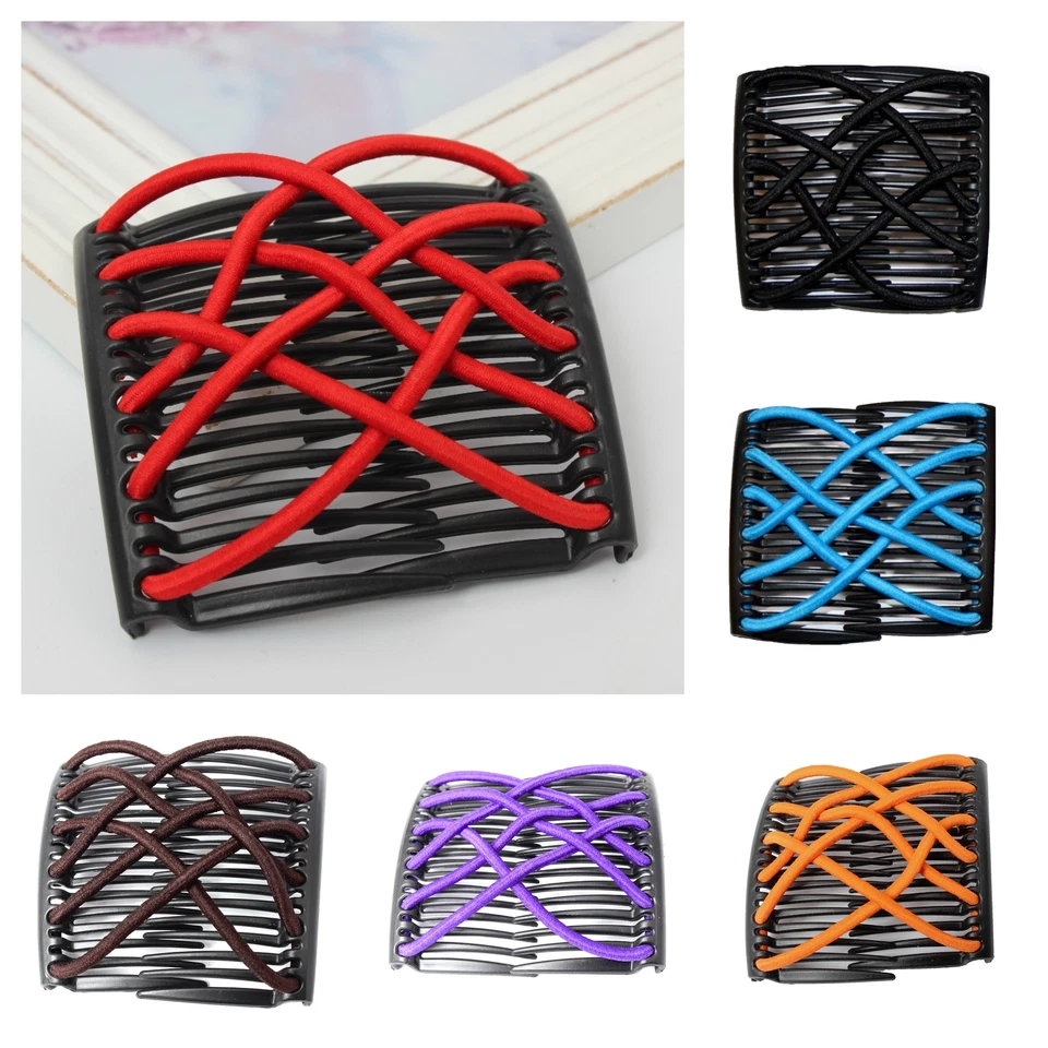 MARKENLOS Trend African Hairclip Haarklammer Haarspange Butterfly Haarkamm Gummiband