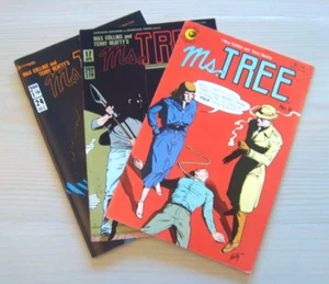Lote Ms. Tree / 3 números: 9, 17, 24 - Eclipse Comics - Excelente sin leer - 1984 - Imagen 1 de 5