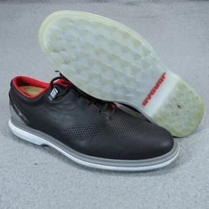 Jordan Zapatos de Golf 8 Para Hombres ADG 4 Negro Gris Cemento Suave Punta Tenis Nike Air - Imagen 1 de 15