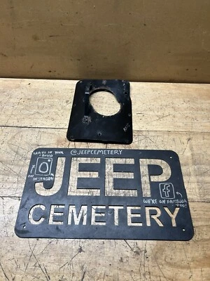 87-96 Jeep Cherokee XJ Comanche MJ Manual Transmission Floor Mount Plate AX15 - Image 1 of 4
