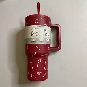 Vaso Trek Simple Moderno 30oz - Bastones de Caramelo Nuevo con Etiquetas Lanzamiento Limitado de Navidad - Imagen 1 de 7