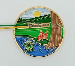 2006 LOUISIANA GEOCOIN UNACTIVATED AND TRACEABLE - Picture 1 of 3
