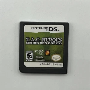 Nintendo DS T.A.C. Heroes Big Red One Authentic Tested & Working NDS 2010 - Bild 1 von 2