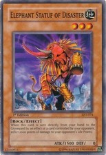 4X Elephant Statue of Disaster - AST-074 - Common NM Ancient Sanctuary Yugioh