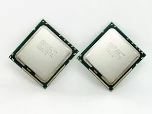 2PCS Intel X5690 (SLBVX) 3.46GHZ / 6 core 12MB 6.4GT / s 130W LGA1366 processor - Picture 1 of 6
