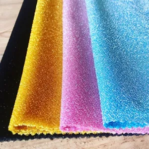 Leichter LUREX Stoff Stretch Jersey Material Metallic Glitzer -150cm breit - Bild 1 von 10