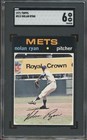 1971 Topps #513 Nolan Ryan HOF SGC 6 Ex-Mt HOF (Case is Cracked On Back)