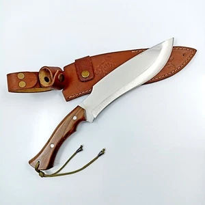 CUCHILLO KUKRI FULL TANG 13,18" - CUCHILLO KHUKHURI GURKHA GENUINO - HOJA DE MACHETE - Imagen 1 de 7