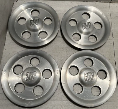 Buick OEM 1992-1999 LeSabre Park Avenue Center Cap Machined 9592813 Set 4pcs - Image 1 of 4
