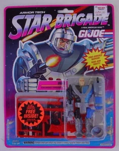 1993 GI Joe STAR BRIGADE DUKE COMMANDER Action Figure trading card NEW - Picture 1 of 14