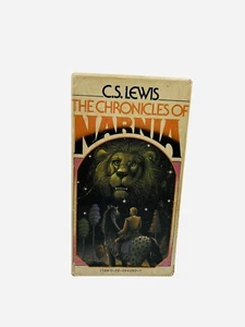 Chronicles of Narnia Box Set C.S. Lewis Macmillan Paperback 70s Damaged Missin 6 - Picture 1 of 20
