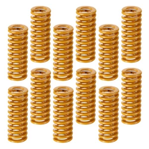  12 Pcs Spring Accessories Steel Replacement Retainer Springs Silver Assorted - Afbeelding 1 van 11