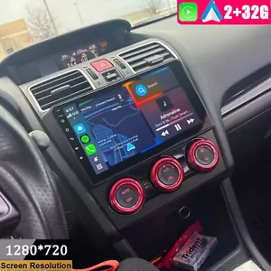 9" For 2015-2018 Subaru Forester/XV/WRX Android 12 Car Stereo Radio Carplay GPS - Picture 1 of 15