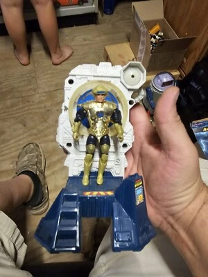 Figura de acción Captain Power 1986 vintage y energizador encendido Mattel ¡funciona! Foto 1 de 4