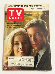 TV Guide 1964 November 7-13 Television Richard Chamberlain Daniela Blanchi Cover - Picture 1 of 5