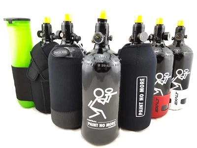 PaintNoMore 0,8l HP System Flasche mit Regulator 200bar 850PSI Airsoft Paintball