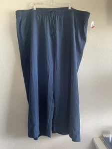 Old Navy Stetchtech Hose Damen Übergröße 4X weites Bein hoher Bund sportlich NEU - Bild 1 von 10