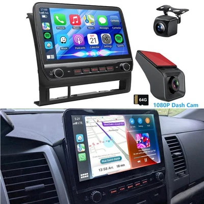 Carplay For Toyota Tacoma 2005-2015 Android 15 Car GPS Stereo Radio +Dash Cam - Image 1 of 4