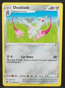 Doublade 106/163 SWSH05: Estilos de batalla Pokémon normales poco comunes - LP - Imagen 1 de 2