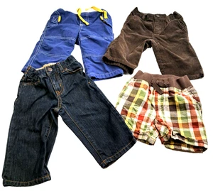 Paket 4 Hosen/Shorts Baby Junge 3-6 Monate Janie und Jack Gymboree Baby Boden - Bild 1 von 10