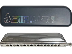 SUZUKI Sirius S-64C Chromatic Harmonica 16 holes 64 sounds Key C BRAND NEW BOX - Picture 1 of 3