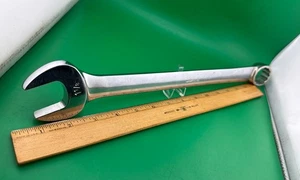 Snap-on Tools OEX36 1-1/8" Chrome Finish 12-Point Combination Wrench - Picture 1 of 10