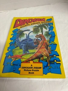 Vintage Dinosaurier Riese unter Riesen Puzzle Bilderbuch NEU - Bild 1 von 4