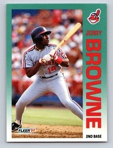 1992 Fleer - Jerry Browne #107 - Bild 1 von 2