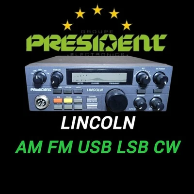 PRESIDENT LINCOLN CB RADIO Amateur - Image 1 of 4