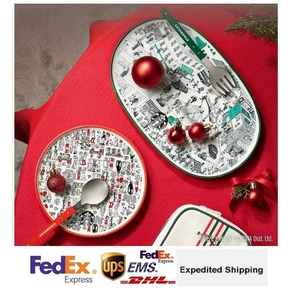 Juego de platos de Navidad Starbucks Corea 2025 SS Joyful Wally + ENVÍO EXPRESS - Imagen 1 de 6