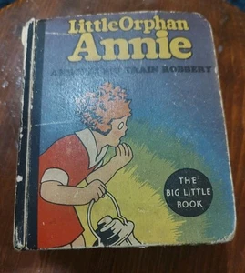 Little Orphan Annie Big Train Big Little Book BLB Softcover Very Hard To Find - Bild 1 von 15