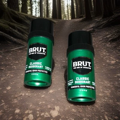 (Paquete de 2) Brut Classic Scent Round Desodorante en Barra, 2,7 OZ | ENVÍO GRATUITO Foto 1 de 2
