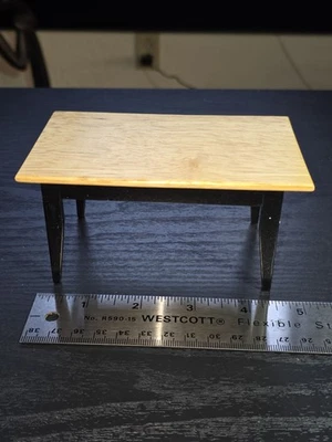 ВИНТАЖНЫЙ кухонный обеденный стол Candlewood Concord миниатюрный деревенский кукольный домик 1:12 - Изображение 1 из 4