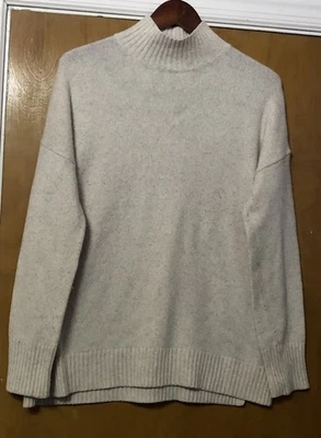 Vintage GAP Women’s Size L Mock Neck Chunky Knit L/S Light Sweater Wool - Image 1 of 4
