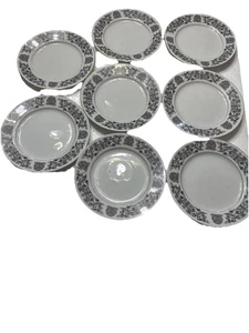 Set Of 8 Empress China Japan Renaissance 1025 Dessert Salad Bread Plate 7 1/4". - Picture 1 of 6