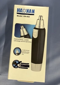 Recortadora de pelo nariz de viaje Haonan HNOO2 requiere 2 pilas AA - no incluida - Imagen 1 de 5