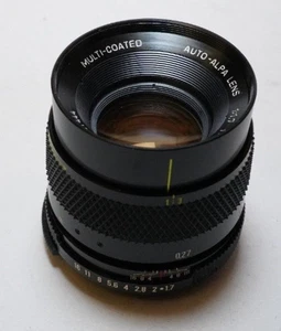 Alpa Camera Auto-Alpa 50mm f/1.7 Macro 1:3 Lens in M42 Screw Mount - Picture 1 of 3