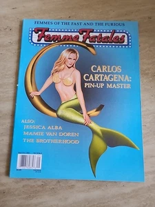 FEMME FATALES magazine vol.10 no.4, Sept/Oct 2001, Jessica Alba, Mamie Van Doren - Picture 1 of 2