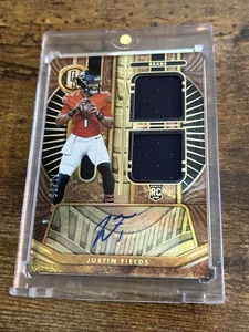 2021 Gold Standard Justin Fields RC Rookie Auto Patch Jersey #/75 - Bild 1 von 3
