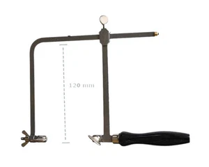 Augusta Scie à Chantourner 120 MM Avec Vis de Serrage – Fabriqué en Allemagne - Bild 1 von 12