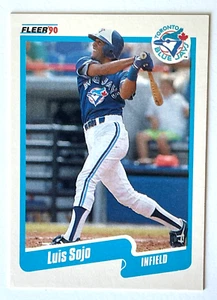 1990 Fleer Update Luis Sojo Rookie . Toronto Blue Jays #U-129 - Picture 1 of 1
