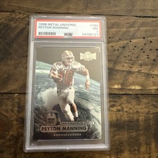 1998 Metal Universe - #189 Peyton Manning (RC)