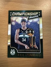 2021-22 Panini Hoops Championship Moments Giannis Antetokounmpo /99