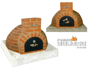 Holzbackofen Pizzaofen aus Schamotte Kuppelofen Steinbackofen ROMA - Bild 1 von 7