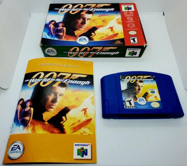 GOLDENEYE 007 ~ WORLD IS NOT ENOUGH ~ Nintendo 64 ~ N64 ~ Used Games ~  Excellent